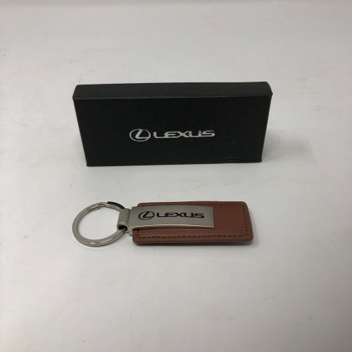LEXUS Brown Leather Key Chain w/ Box., US $12.99, image 6