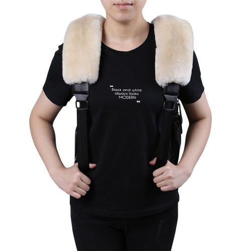 2cs/Pack High-Density Fluffy Wool Auto Seat Belt Cover for Adult Youth Kid To..., US $15.79, image 3