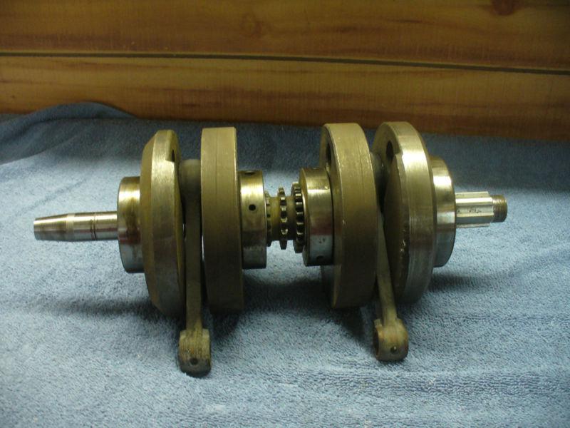 Sell honda ca77 dream 305 crank shaft connecting rods bearings assembly