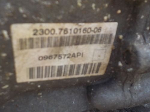 Mini cooper r56 1.6 diesel 6 speed manual gearbox transmission 7610160 2010-2014