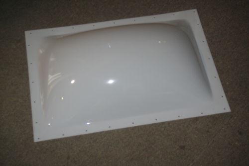 New 17 x 25 rv trailer outer skylight white