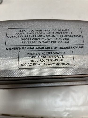 VANNER 100 Amp 12/24V Battery Voltage Equalizer 70-100CAN | U.S.A. SELLER, US $425.00, image 5