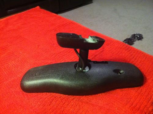 CHEVY GMC 1500 SUBURBAN REARVIEW MIRROR w COMPASS TEMPERATURE 010103 GNTX 177, US $38.95, image 3