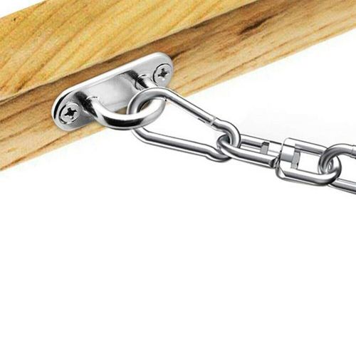 Hanging Plate Eye Plate Staple Fixed Buckle Marine Pad Ring Hook Silver, US $12.38, image 8