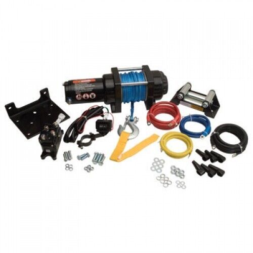 Tusk winch with synthetic rope and mount plate 3500 lb. 1473640055