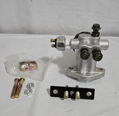Brake master cylinder reservoir for motorcycle