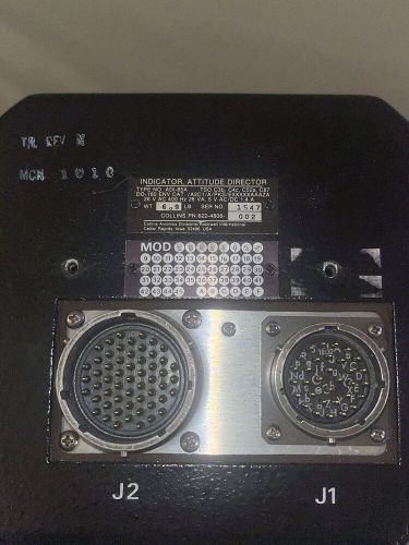 622-4808-002 collin’s attitude director indicator simulator use only.