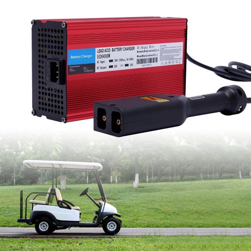 Battery Charger For EzGo TXT Golf Cart D Style w/ Power Cord 36 Volt 18 Amp New, US $115.99, image 13