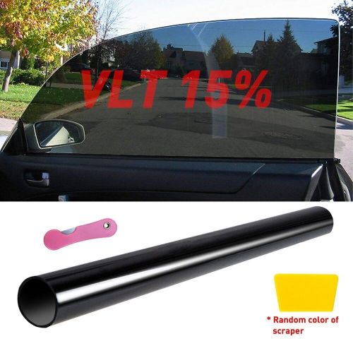 20'' X 10FT 15% VLT Black Car Home Glass Window TINT TINTING Film Roll TOP EOE, US $13.19, image 7