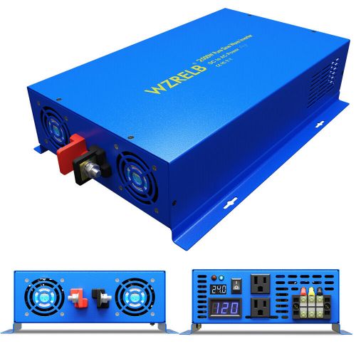 2000W Pure Sine Wave Inverter 18V to 120V Truck RV Car Power Camp Motor Solar RV, US $280.25, image 9