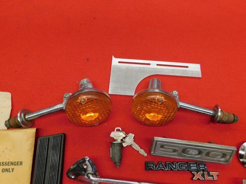 LOT of 30 NOS / USED vintage 1950s 1960s 1970s 1980s Ford Lincoln Mercury parts, US $9.99, image 2