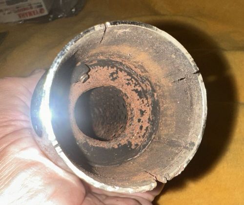 CHERRY BOMB EXHAUST SILENCER - USED - Pre 65 Trials - Cub TL125 Bobber, US $, image 3