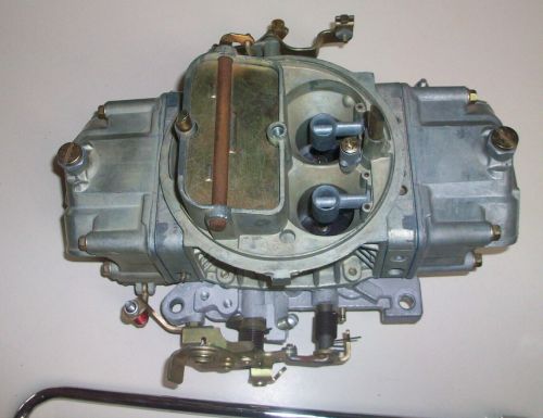 Holley #4777-7~ 650CFM~ Double Pumper~ Manual Choke Carburetor, US $325.00, image 10