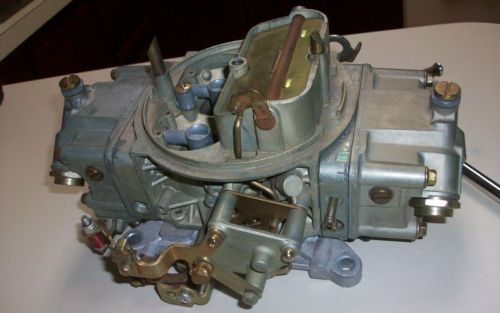 Holley #4777-7~ 650CFM~ Double Pumper~ Manual Choke Carburetor, US $325.00, image 20