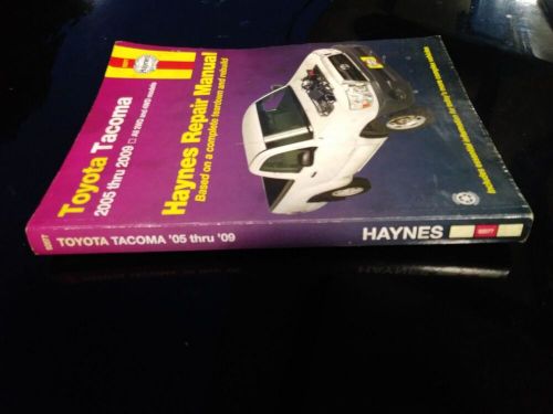 Haynes Repair Manual #92077 for Toyota Tacoma Truck 2005-2009 Pre-Owned, US $11.00, image 2