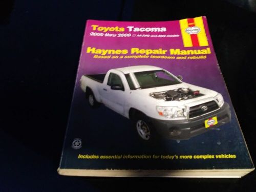 Haynes Repair Manual #92077 for Toyota Tacoma Truck 2005-2009 Pre-Owned, US $11.00, image 4