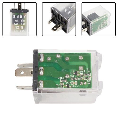 Flasher Relay Electronic Turn Signal Light 12V 3Pin 180W 1pcs Car Auto, C $10.85, image 9