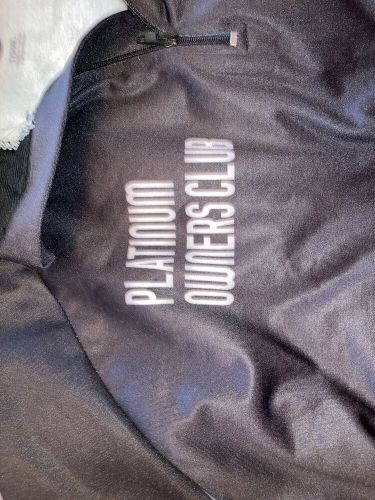 Men’s Skidoo 1/4 Zip Pullover Platinum Owner’s Club Jersey Shirt Size XL Black, US $22.99, image 3