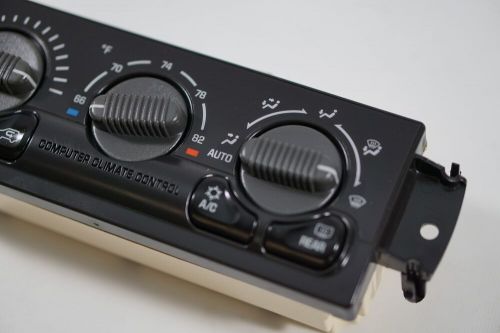 1999 - 2002 Suburban Yukon XL AC Climate Temperature Control Unit 15060162 OEM, US $104.95, image 2