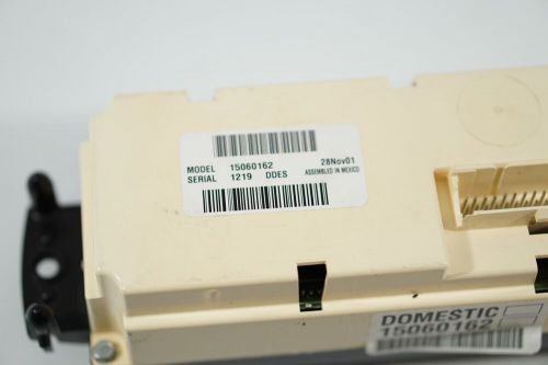 1999 - 2002 Suburban Yukon XL AC Climate Temperature Control Unit 15060162 OEM, US $104.95, image 4
