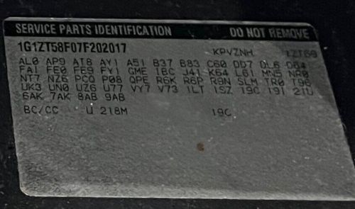 SRS Control Module Below Center Console Fits 2007 MALIBU 15299719, US $49.00, image 4