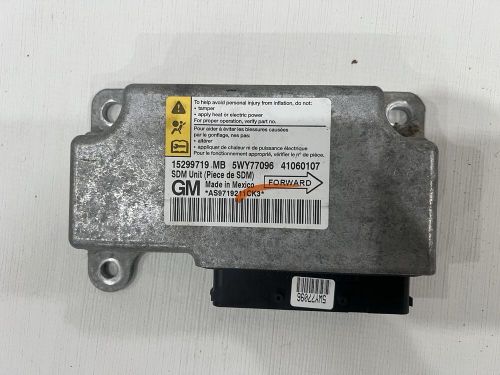 SRS Control Module Below Center Console Fits 2007 MALIBU 15299719, US $49.00, image 5