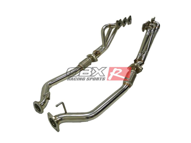 Obx long tube exhaust header manifold fit for hyundai genesis coupe 3.8l 