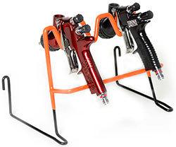 Devilbiss 2 gun spray paint gun rack 803616