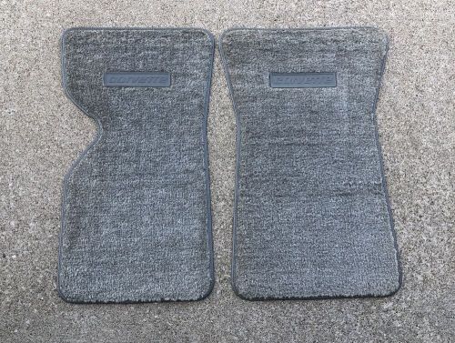 1980’S corvette carpeted floor mats GM collectors edition NOS Dark Gray, US $749.66, image 7