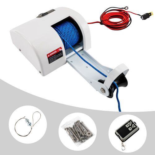 Electric Windlass Anchor Winch Wireless Remote Controlled Marine Saltwater Boat, US $170.45, image 11