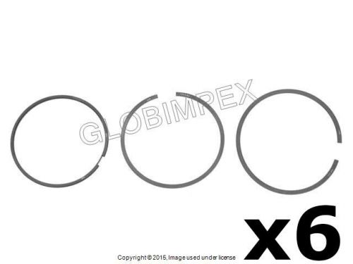 Porsche 911 standard 1.5 - 1.75 - 3 mm piston ring set set of 6 goetze oem