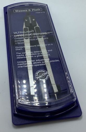 Weems & Plath Ultralight Dividers Compass 7" #176 Made In Germany, US $6.99, image 8