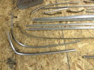 1957 CHEVY 2 DOOR HARDTOP TRIM PIECES LOTS OF PIECES FOR 1957 CHEVY ORIGINAL , US $500.00, image 4