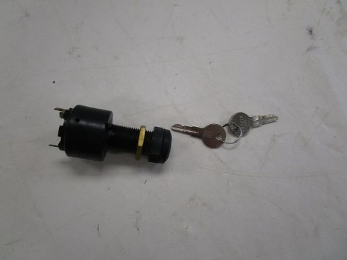 ON / OFF IGNITION SWITCH W/ (2) KEYS BLACK MARINE BOAT, US $19.95, image 7