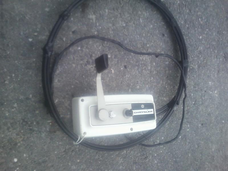 Sell Vintage Chrysler throttle controls mercury boat outboard cables