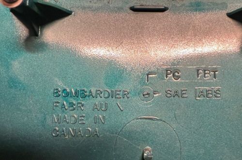 1996-1997 GTX Sea-Doo OEM Hood Gauge Cover Visor Deflector (Green) *SMALL CHIP*, US $59.00, image 2