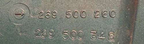 1996-1997 GTX Sea-Doo OEM Hood Gauge Cover Visor Deflector (Green) *SMALL CHIP*, US $59.00, image 3