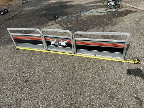 Used Sun Tracker Party Hut Front Fence And Gate Hinge 1989 Pontoon Boat READ, US $400.00, image 11