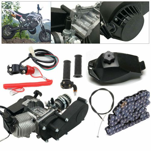 Engine Motor Kit Pull Start For Pocket Mini Quad Bike ATV Scooter 49CC 2 Stroke, US $88.01, image 2