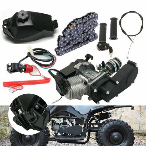 Engine Motor Kit Pull Start For Pocket Mini Quad Bike ATV Scooter 49CC 2 Stroke, US $88.01, image 6