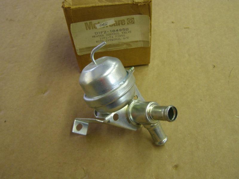 Nos oem ford 1971 - 1974 pinto heater water control valve 1972 1973