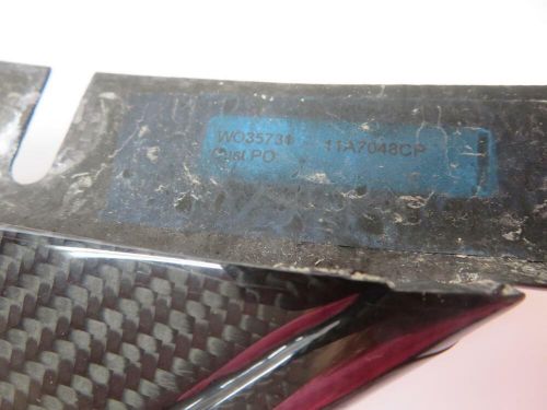 2015 MCLAREN 650S 11A7048CP CARBON FIBER RIGHT SIDE INTAKE DUCT AIR FLOW VENT, US $356.05, image 5