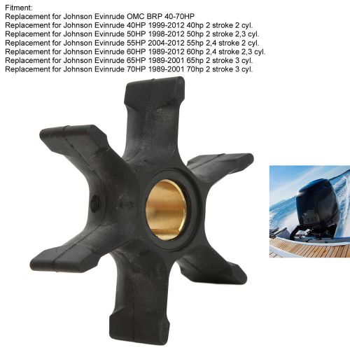 Water Pump Impeller 6 Blades 0396725 Fit For Johnson OMC BRP 40‑70H DON, US $20.07, image 11