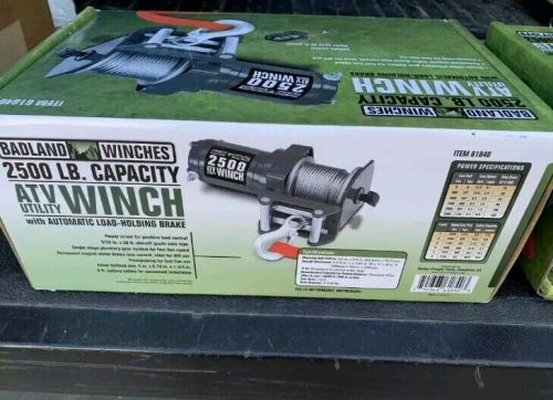 Badland 12v Electric Winch 2500lbs #61840 With Remote!, US $120.00, image 2