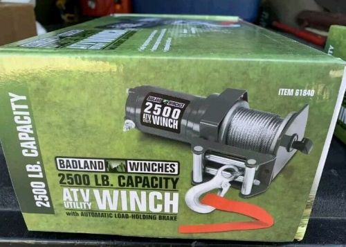 Badland 12v Electric Winch 2500lbs #61840 With Remote!, US $120.00, image 3