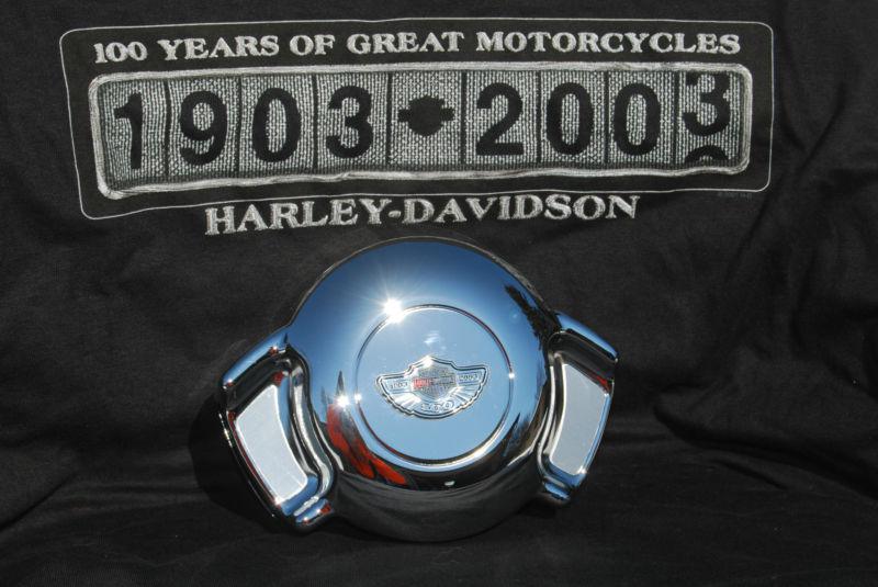 Sell HARLEY DAVIDSON AIRWING HORN COVER W/ 100TH ANNIVERSARY PRISMATIC MEDALLION in Hampshire