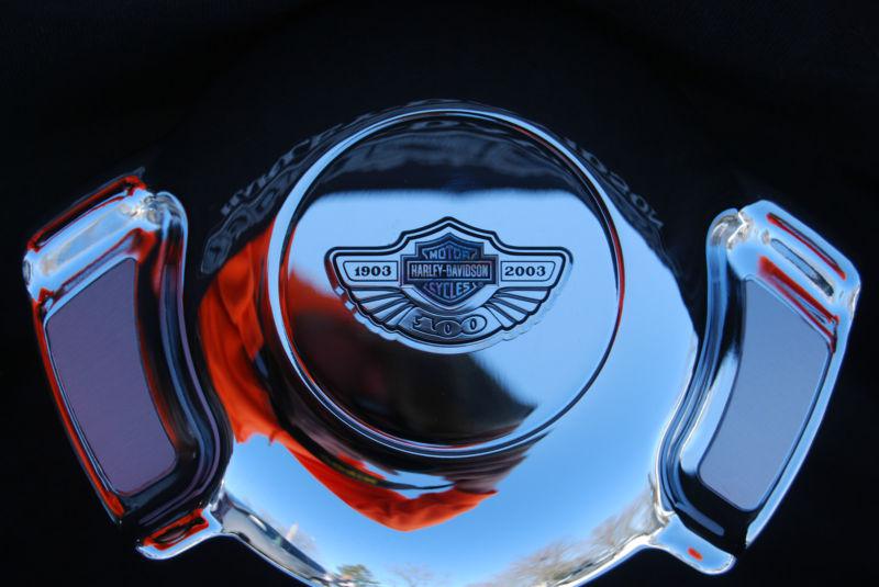 Sell HARLEY DAVIDSON AIRWING HORN COVER W/ 100TH ANNIVERSARY PRISMATIC