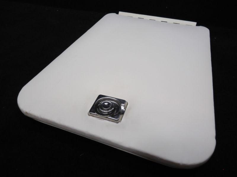 Lock cushion pontoon utility storage door with d-ring flush 18''x12''  boat  5