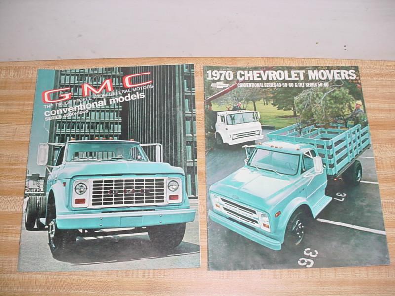 Gmc and chevy  trucks sales literature