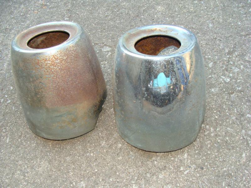 1957 pontiac front bumper ends